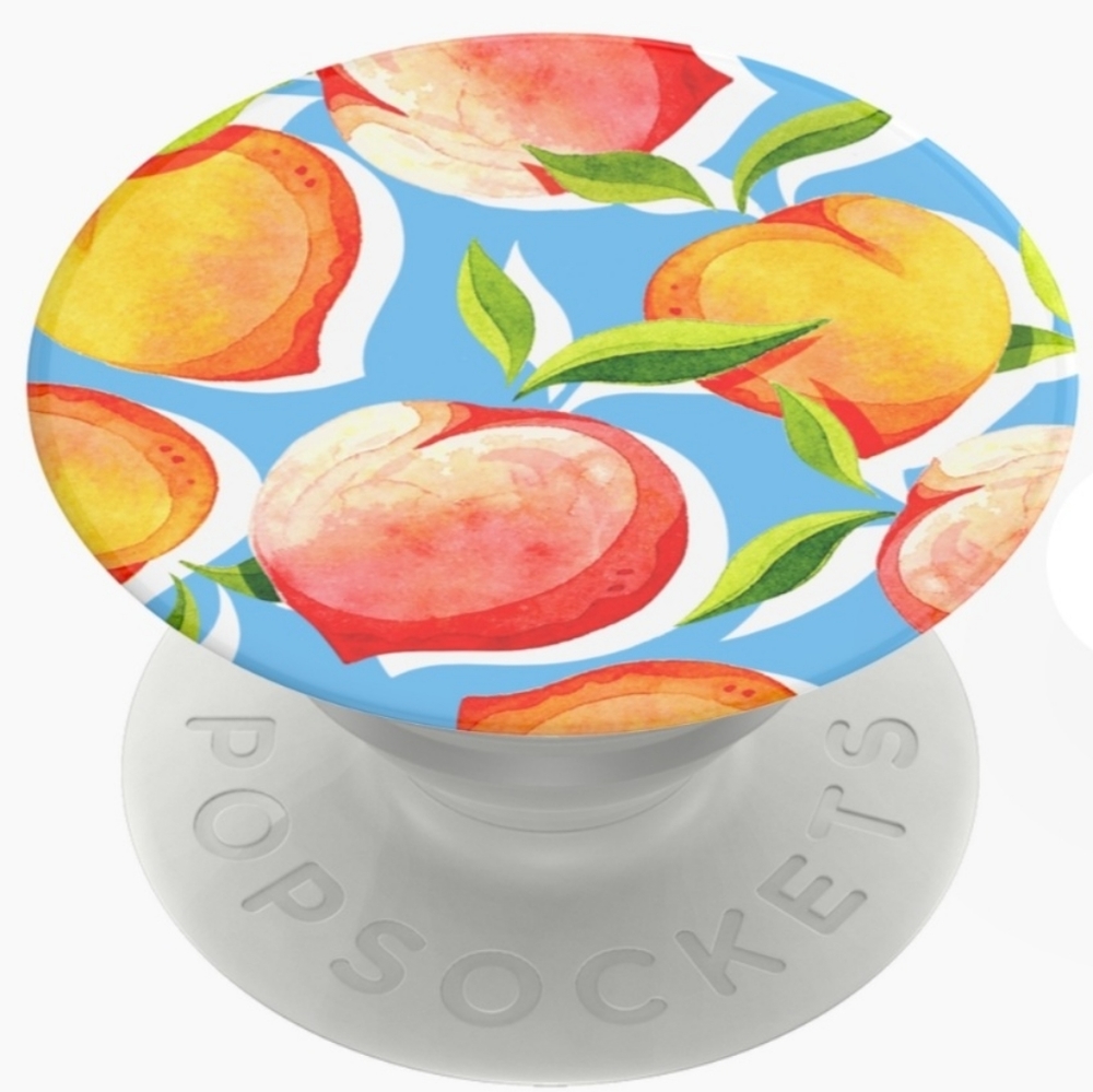 3/$30 JUST PEACHY GLOSS PopSockets POPGRIP